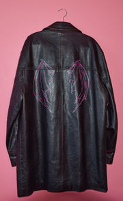 Vintage Painted Valentino Leather Jacket